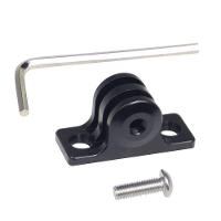 Suporte Adaptador em Alumínio para Fixação de Câmeras GoPro e Similares - 1