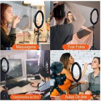 Ring Light 26Cm 10 Tripé 210Cm - 11