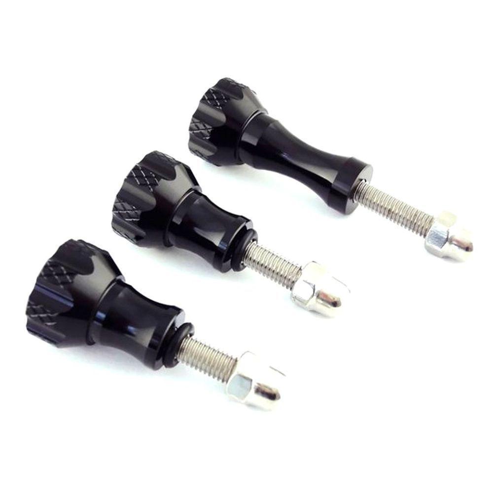 Kit Parafusos Alumínio Inoxidável para Câmeras GoPro e Similares Cor Preto - 4