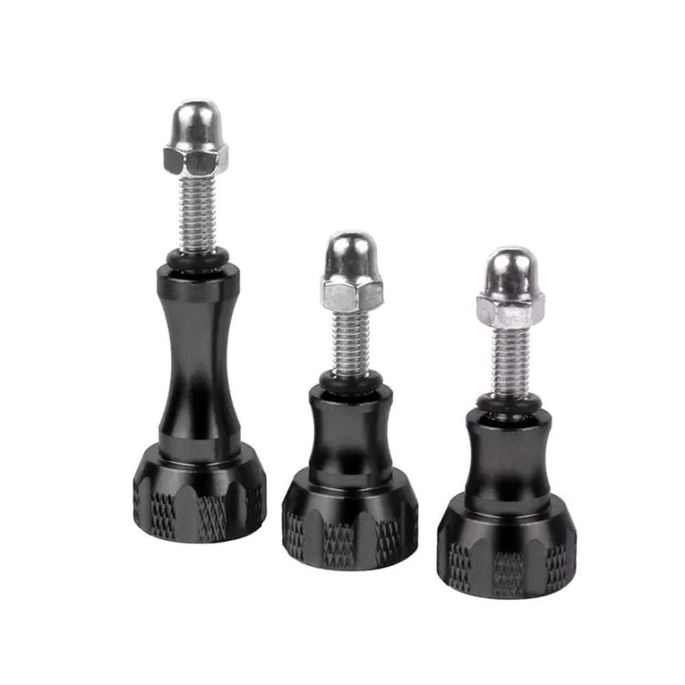 Kit Parafusos Alumínio Inoxidável para Câmeras GoPro e Similares Cor Preto - 5