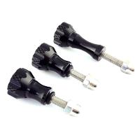 Kit Parafusos Alumínio Inoxidável para Câmeras GoPro e Similares Cor Preto