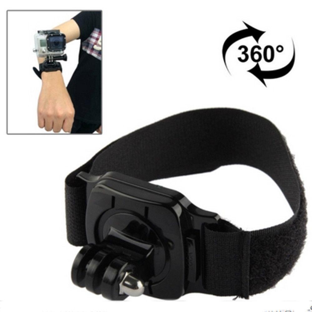 Suporte Punho Pulso 360 Graus para Câmeras de Ação GoPro - 7