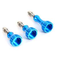 Kit Parafusos Alumínio Inoxidável para Câmeras GoPro e Similares Cor Azul - 5