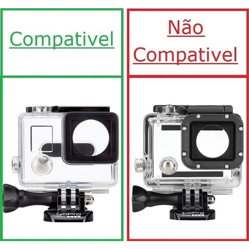 Tampa Traseira Lcd Extendida Backpack GoPro Hero 3+ e 4 - 2