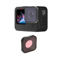 Filtro Lente para Mergulho Vermelho para GoPro 9, 10 e 11 Black - 1