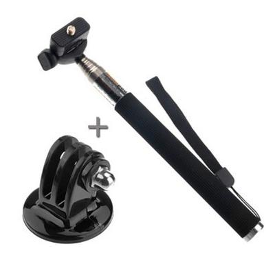 Bastão Monopod com Adaptador para Câmeras de Ação GoPro