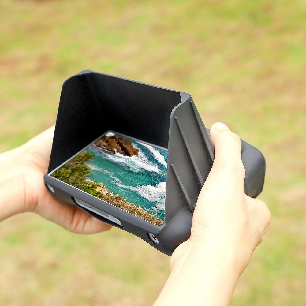 Capa de Silicone com Protetor de Sol para Controle DJI Mini 3 Pro Cor Preto - 3