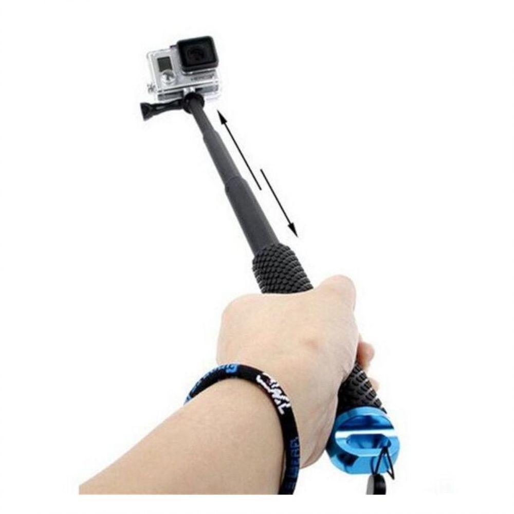 Bastão Alumínio Retrátil Monopod 25-72cm para GoPro, Sjcam - 3
