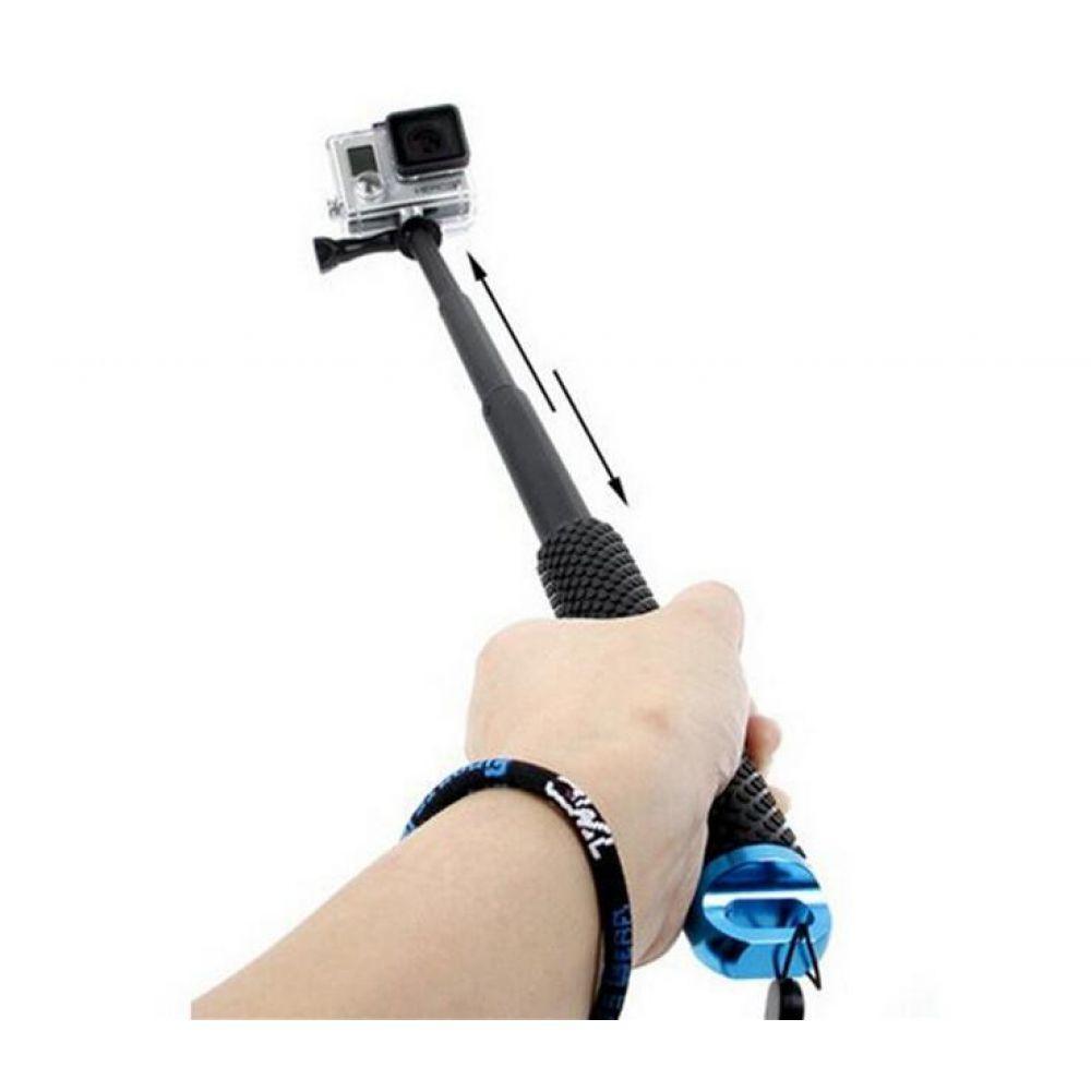 Bastão Alumínio Retrátil Monopod 25-72cm para GoPro, Sjcam - 4