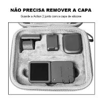 Capa de Silicone para Câmera DJI Action 2 Power Combo