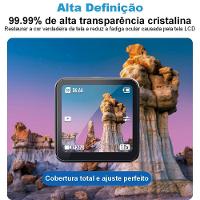 Película de Vidro Para Lente e LCD's da Câmera DJI Osmo Action 2