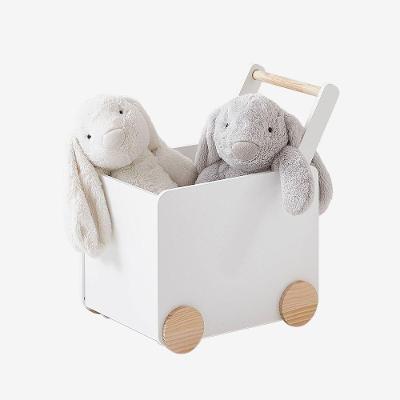 Organizador Infantil Carrinho De Brinquedo Desirée 100% Mdf