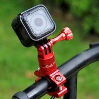 Suporte de Guidão em Alumínio 360° para GoPro e Similares Cor Vermelho - 5