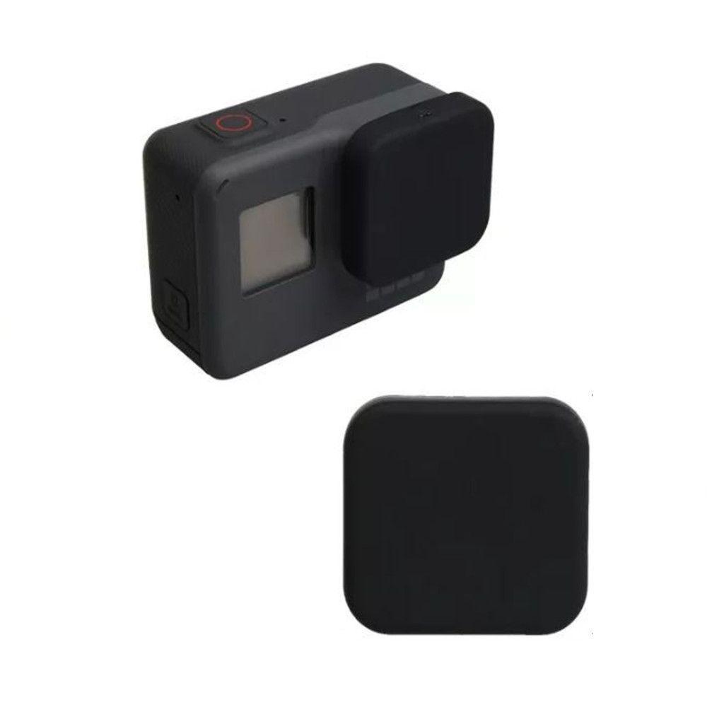 Tampa Protetora De Lente Em Silicone Preta Gopro Hero 5/6/7 - 6