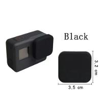 Tampa Protetora De Lente Em Silicone Preta Gopro Hero 5/6/7