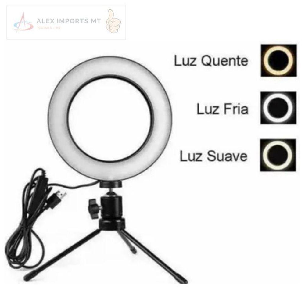 Iluminador Led Ring Light 6 Polegadas 16cm Lançamento - 2
