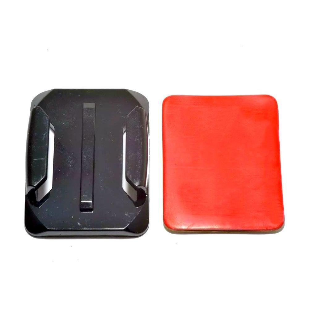 Adesivo e Base Curvo para Câmeras de Ação GoPro Hero Sjcam - 1