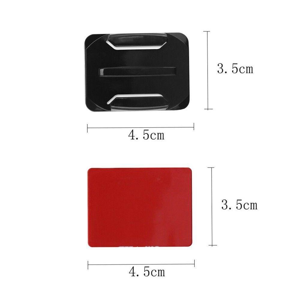 Adesivo e Base Curvo para Câmeras de Ação GoPro Hero Sjcam - 3