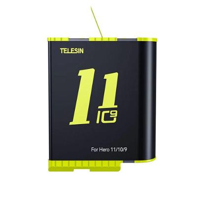 Bateria de 1750mAh para GoPro 11, 10 e 9 Black - Telesin