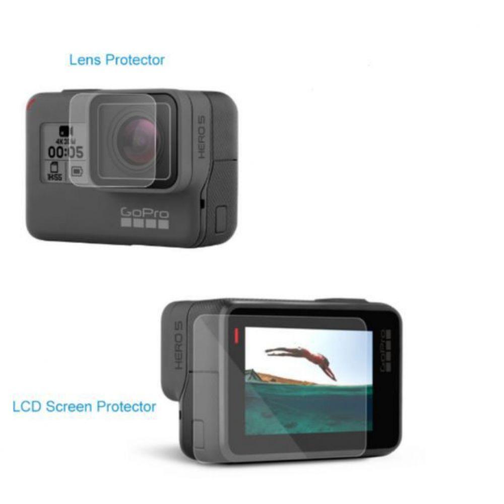 Película Lente e Lcd para GoPro 5, 6, 7 Black - 2