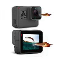 Películas de Vidro para Lente e Lcd GoPro Hero 5, 6, 7 - 7