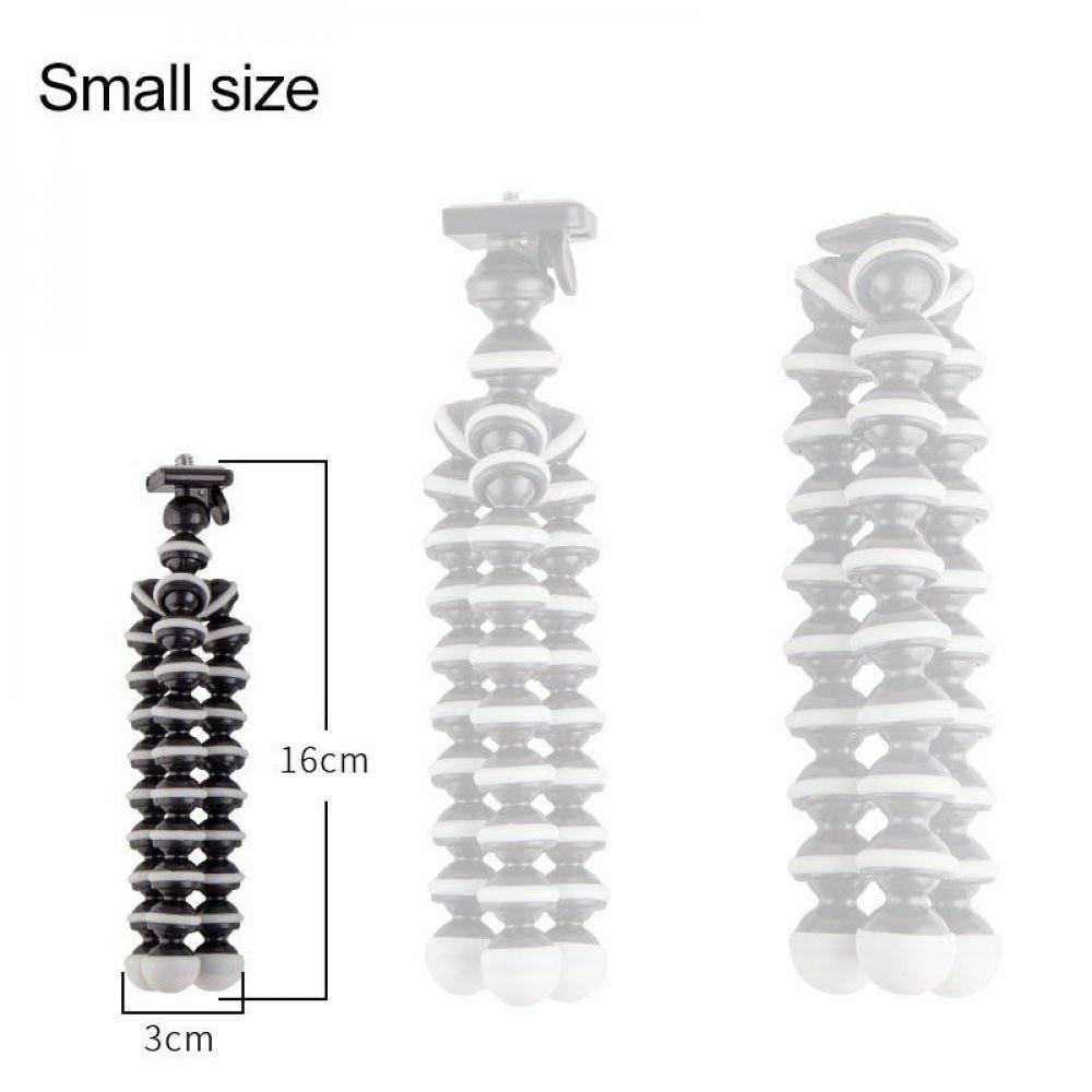 Tripé Articulável Octopus Pequeno + Adaptador GoPro e Similares - 2