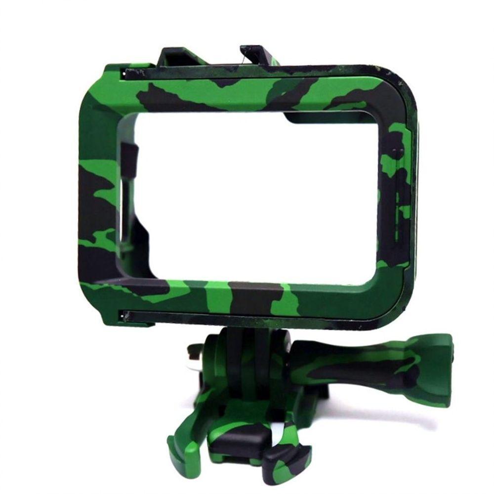 Suporte Armação Moldura Frame Camuflado Verde GoPro Hero 8 - 1