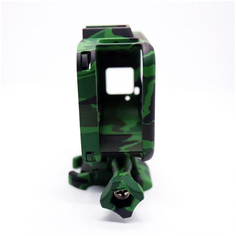 Suporte Armação Moldura Frame Camuflado Verde GoPro Hero 8 - 2