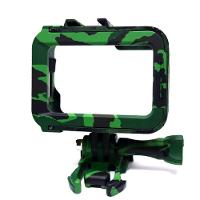 Suporte Armação Moldura Frame Camuflado Verde GoPro Hero 8 - 1