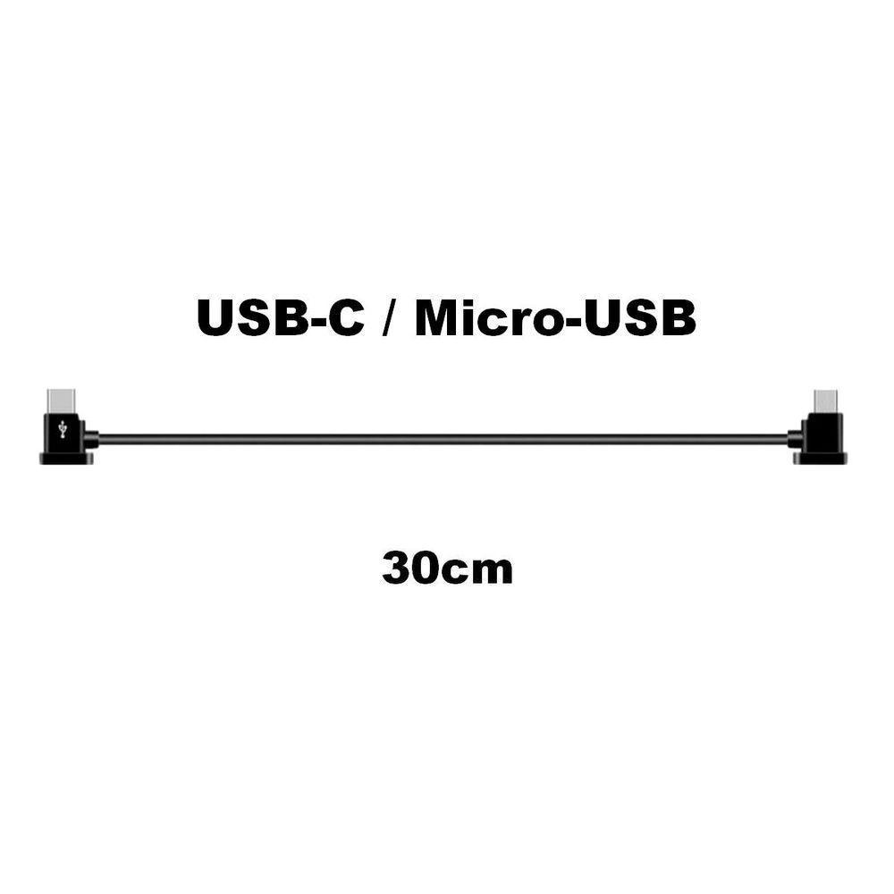 Cabo OTG USB-C/Micro-USB Controle Remoto Mavic Air 2/2S e Mini 2 - 4
