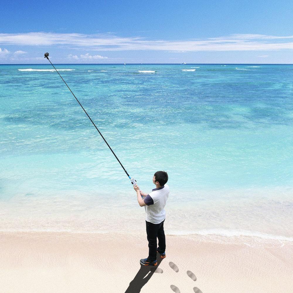 Bastão Selfie 2.0 Tipo Vara para GoPro e Similares 3mts - Telesin - 2
