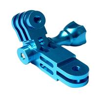 Extensor Pivot em Alumínio para GoPro e Similares - Azul - 1