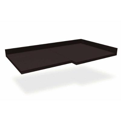 Módulo Cozinha Kappesberg Maxxi Tampo Canto Reto B649 98cm Preto