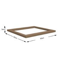 Módulo Cozinha Kappesberg Maxxi Tampo E604 60cm p/ Cooktop Nogal - 3