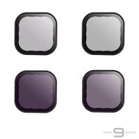 Kit de Filtros CPL e ND 8/16/32 para GoPro 9, 10 e 11 - Telesin