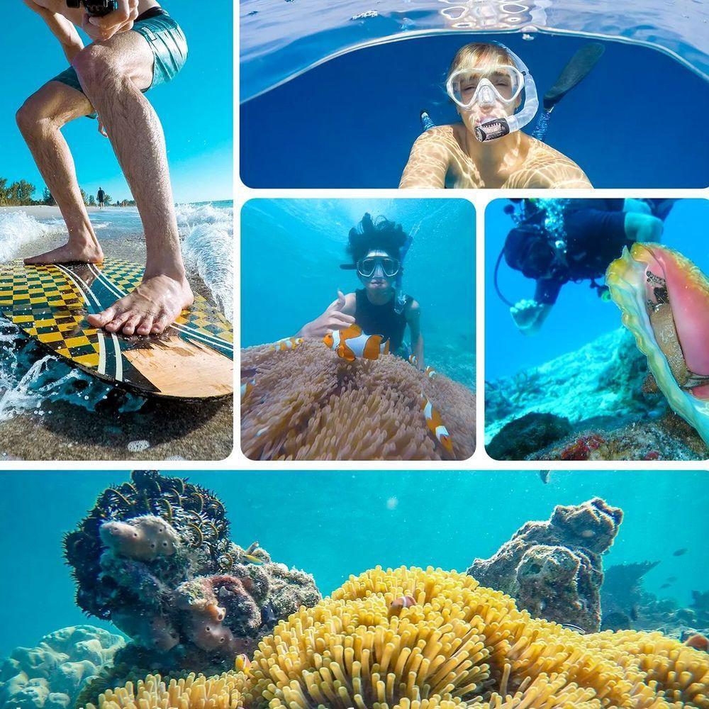 Caixa Estanque para Câmera DJI Action 2 Sem Módulos - Telesin - 2