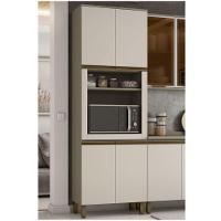 Paneleiro Torre Quente 01 Forno 71,5 Cm Connect Henn Duna Com Cristal