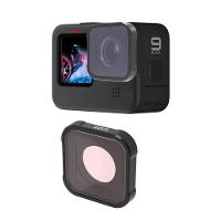 Filtro Lente para Mergulho Rosa para GoPro 9, 10 e 11 Black - 4