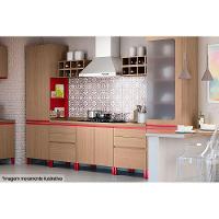 Tampo p/ Balcão Cozinha E608 80cm Cooktop Nogal - Kappesberg - 3