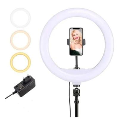 Kit Ring Light 14 Polegadas 36cm Tripé C/suport Para Selfie