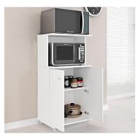 Balcão Para Forno E Microondas 02 Portas Bl3307 Branco - 11