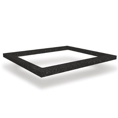 Tampo p/ Balcão Cozinha S416 60cm Cooktop Preto Brilho - Kappesberg