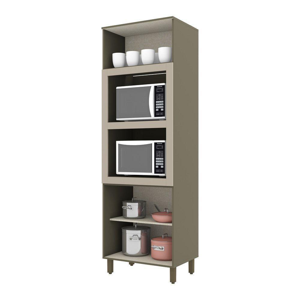 Paneleiro Torre Quente 02 Fornos 71,5Cm Duna Com Cristal - 4