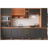 Paneleiro de Cozinha Modulado Macadâmia 40cm 2 Portas Freijo/Branco - Telasul - 3