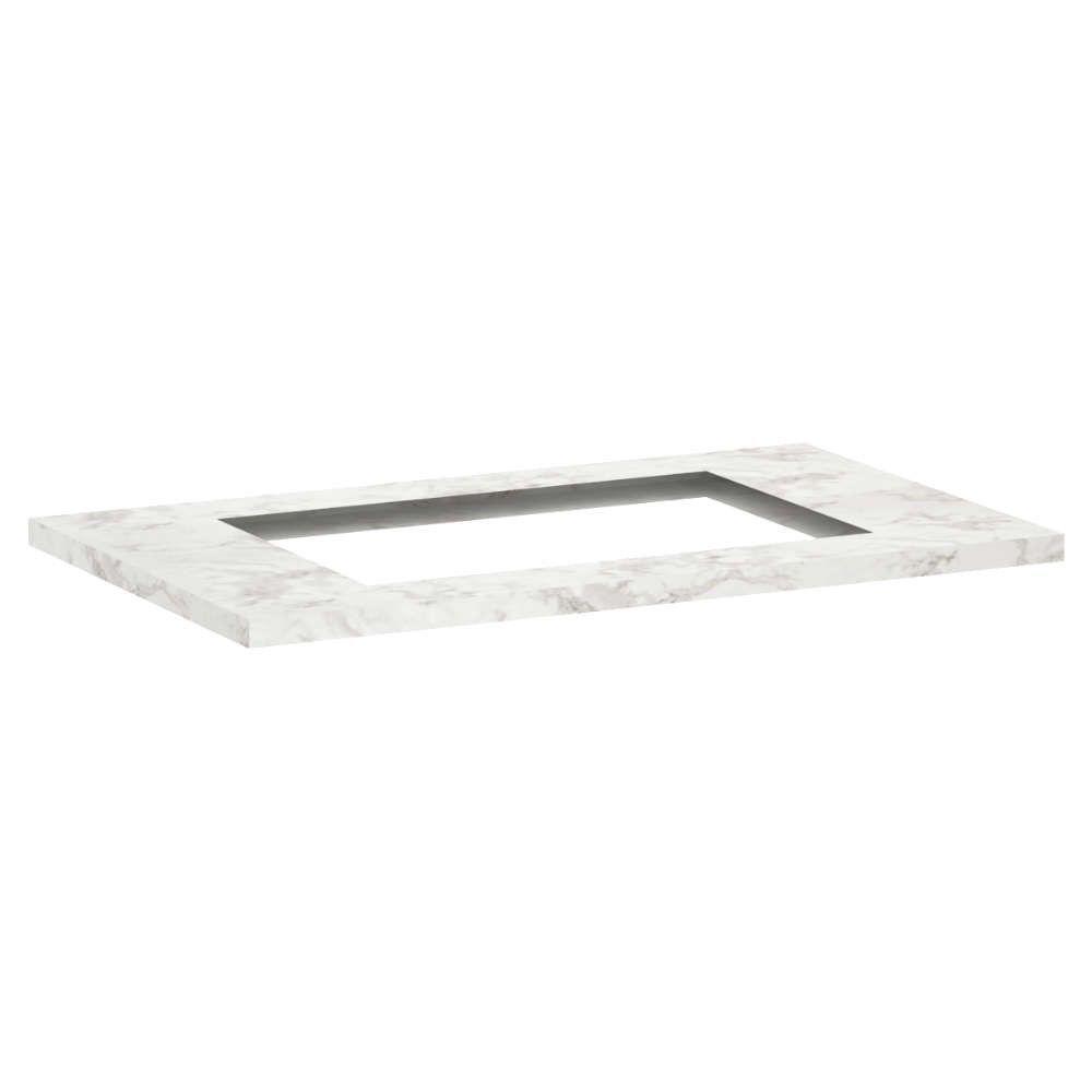 Tampo 80Cm C/ Furo Para Cooktop 4 Bocas 50Cm X 35Cm E Pré Fu - 1