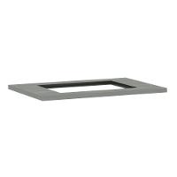 Tampo 80Cm C/ Furo Para Cooktop 4 Bocas 50Cm X 35Cm E Pré Fu - 1