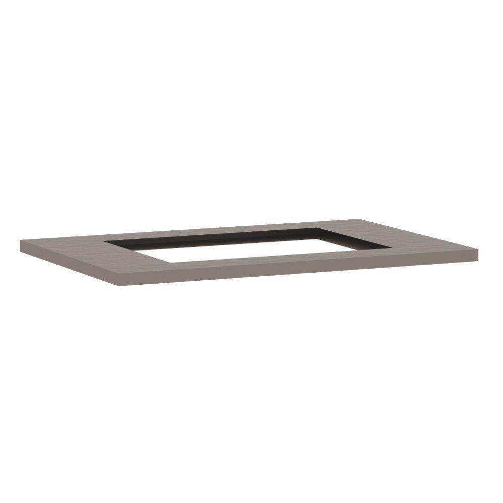 Tampo 80Cm C/ Furo Para Cooktop 4 Bocas 50Cm X 35Cm E Pré Fu - 1