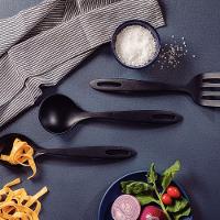 Jogo De Utensílios Ability Em Nylon Preto 3 Peças - Tramontina 25199011 - 2