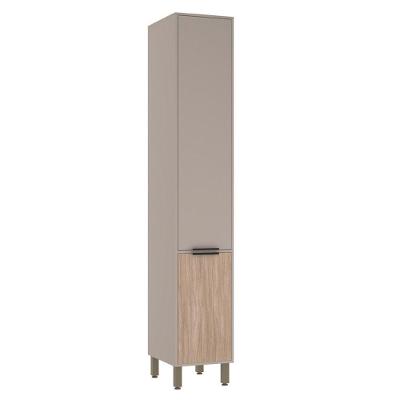 Paneleiro Simples 40cm 2 Portas Luciane Móveis Cinammon Cinammon Cumaru