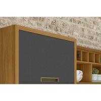 Paneleiro de Cozinha Imperatriz c/ 2 Portas e 3 Gavetas (1 Forno) 70cm Freijo/Off White - Nesher - 5